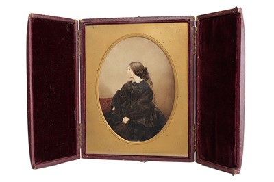 Lot 44 - T.R.Williams and Herbert Watkins Cased Albumen Prints