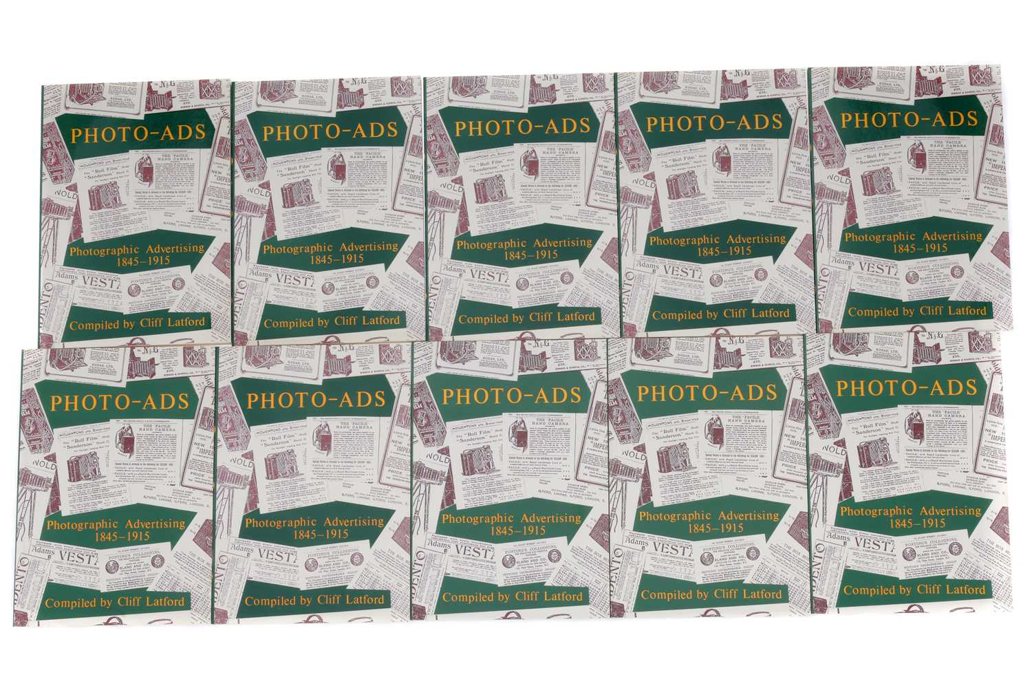 Lot 524 - A Group of Books "Photo-Ads" by Cliff Latford