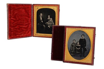 Lot 31 - Ambrotypes Family Groups