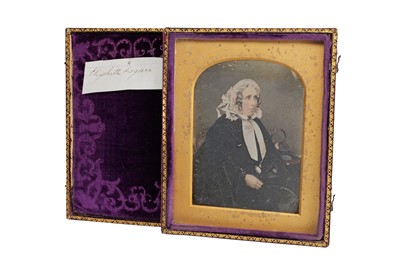 Lot 34 - Ambrotype of Named Lady c1840s