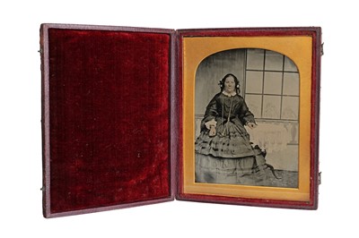 Lot 34 - Ambrotype of Named Lady c1840s