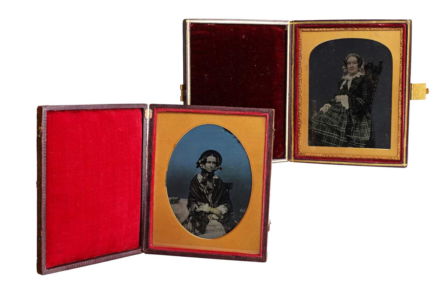 Lot 35 - Ambrotype of Lady in Fine Dress