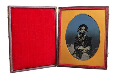 Lot 35 - Ambrotype of Lady in Fine Dress