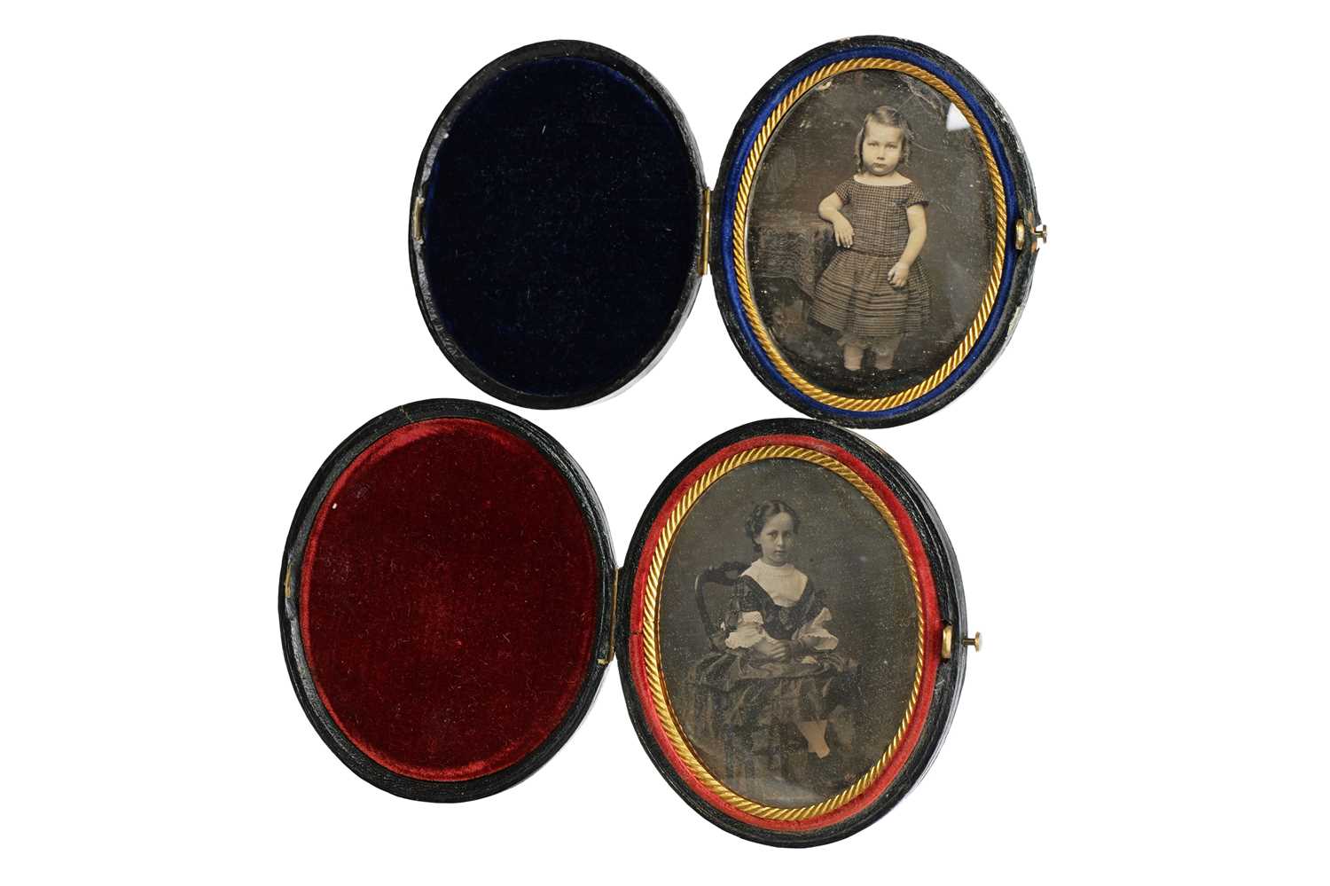 Lot 3 - Oval Daguerreotypes