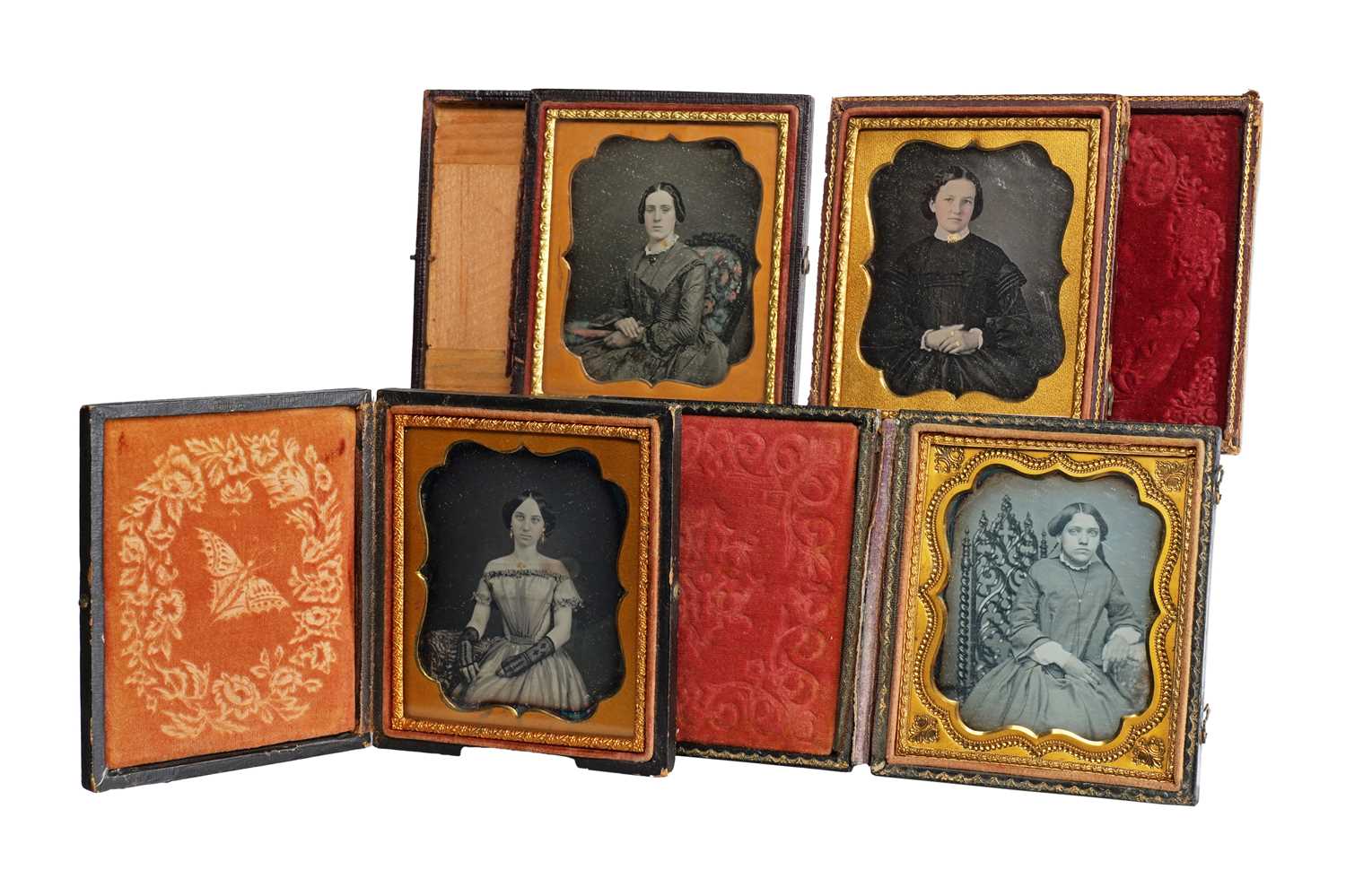 Lot 4 - Daguerreotypes of Young Ladies
