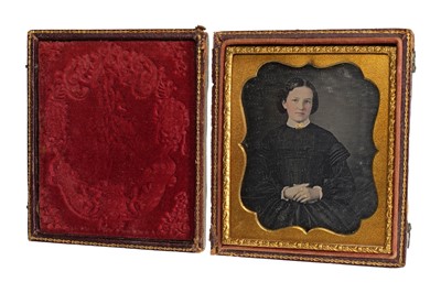 Lot 4 - Daguerreotypes of Young Ladies