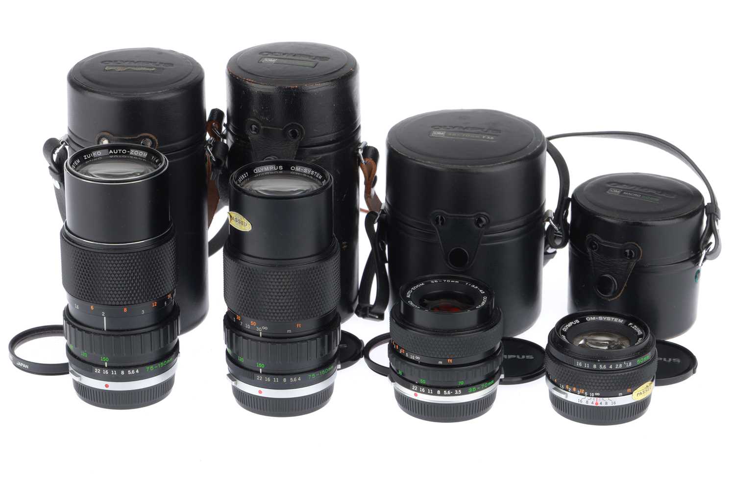 Lot 274 - A Group of Olympus Zuiko Lenses