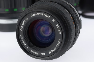 Lot 274 - A Group of Olympus Zuiko Lenses
