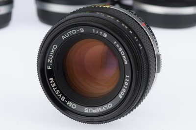 Lot 274 - A Group of Olympus Zuiko Lenses