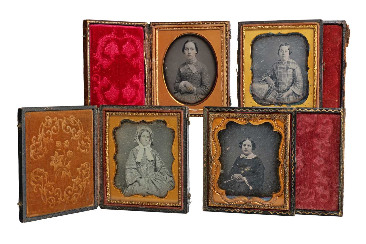 Lot 6 - Daguerreotypes of Women
