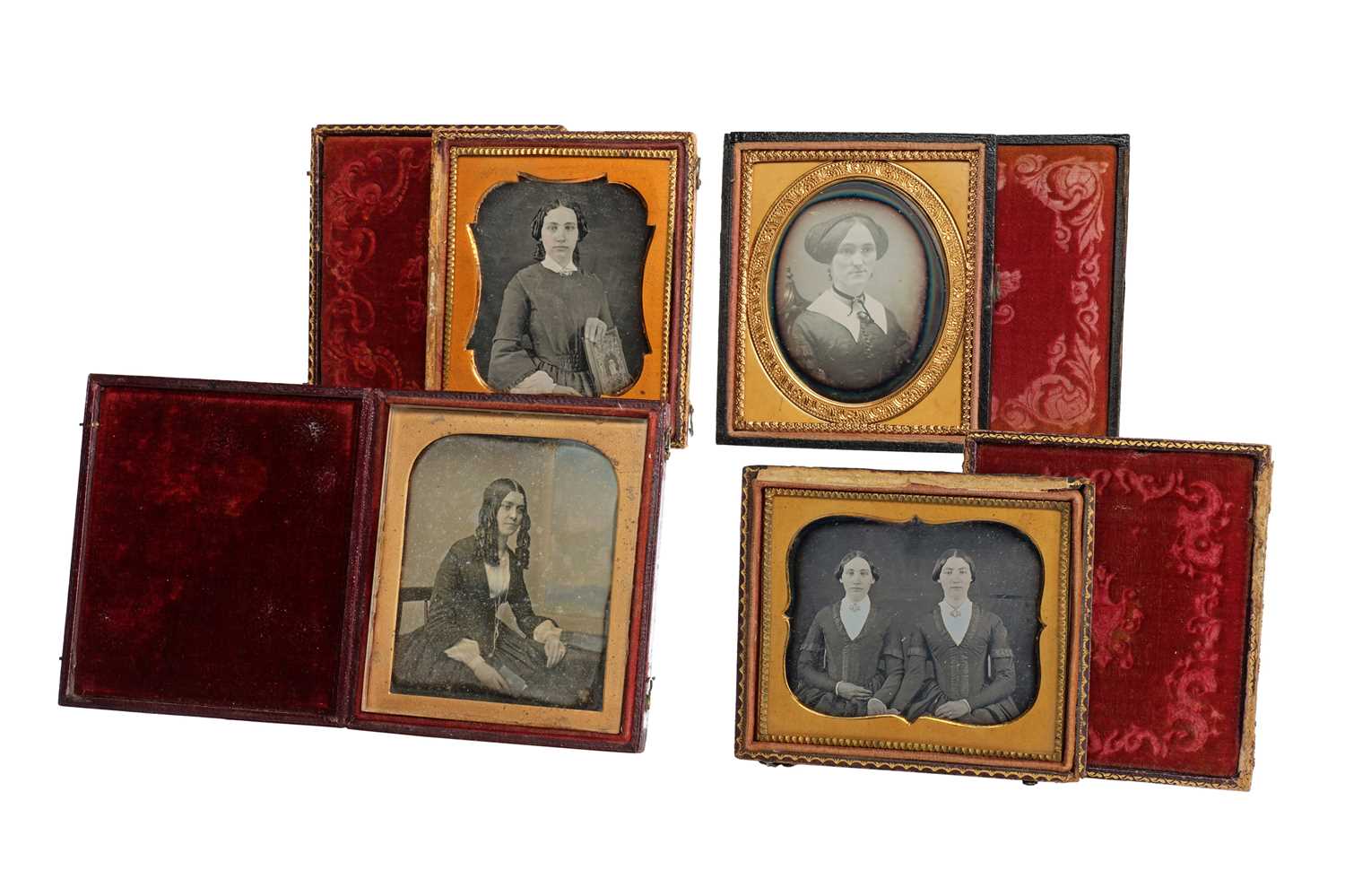 Lot 8 - Daguerreotypes of Women Sitters