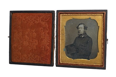 Lot 15 - Daguerreotypes of Men Sitters