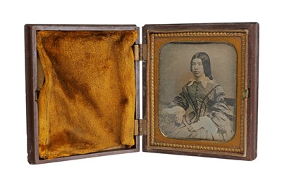 Lot 16 - Daguerreotypes by Tanton and J.D.Wells in Union Cases