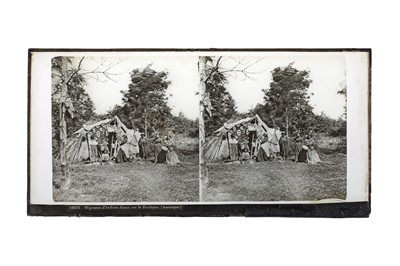 Lot 114 - Ferrier and Soulier Stereoview Sioux Indians