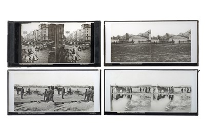 Lot 116 - Ferrier and Soulier Glass Stereoviews America