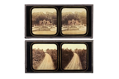 Lot 127 - Cascade de St. Cloud. Unusual Stereoview