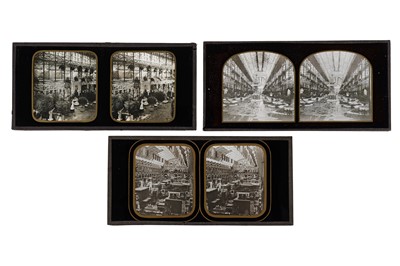 Lot 88 - Crystal Palace Glass Stereoviews
