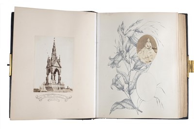 Lot 73 - Album Simpson Family of Whitby with CDVs