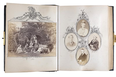 Lot 73 - Album Simpson Family of Whitby with CDVs