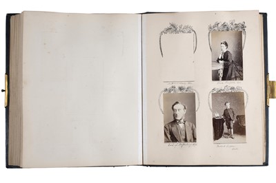 Lot 73 - Album Simpson Family of Whitby with CDVs