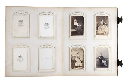 Lot 74 - CDV Album incl. Silvy, Mayall, Disderi