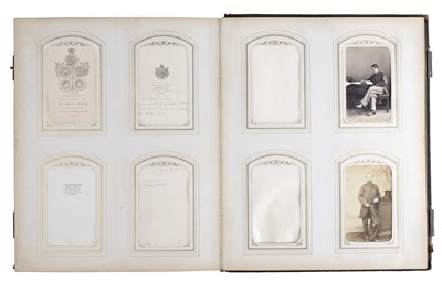 Lot 74 - CDV Album incl. Silvy, Mayall, Disderi