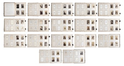 Lot 74 - CDV Album incl. Silvy, Mayall, Disderi