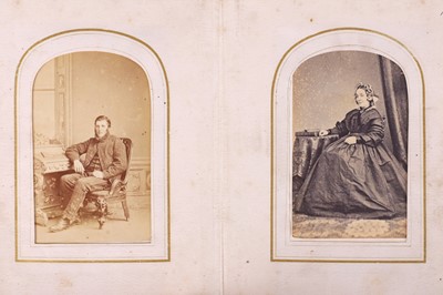 Lot 75 - CDV Album Mother Of Pearl