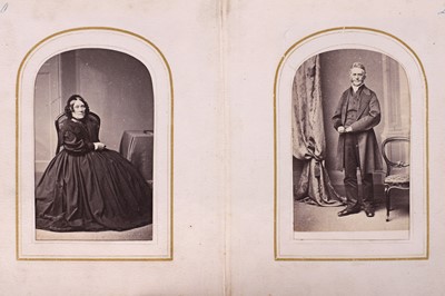 Lot 75 - CDV Album Mother Of Pearl