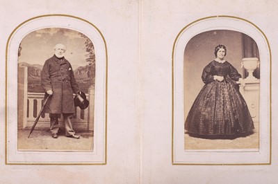 Lot 75 - CDV Album Mother Of Pearl