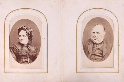 Lot 75 - CDV Album Mother Of Pearl