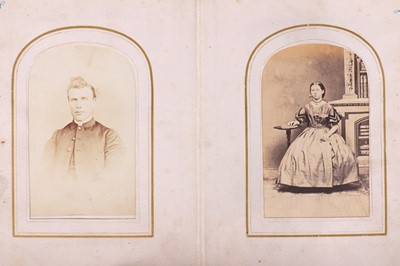 Lot 75 - CDV Album Mother Of Pearl