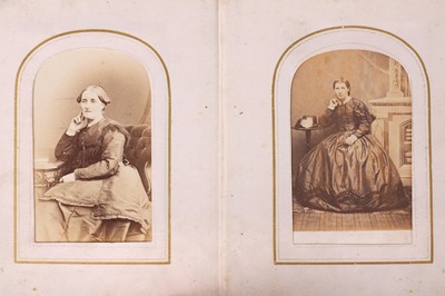 Lot 75 - CDV Album Mother Of Pearl