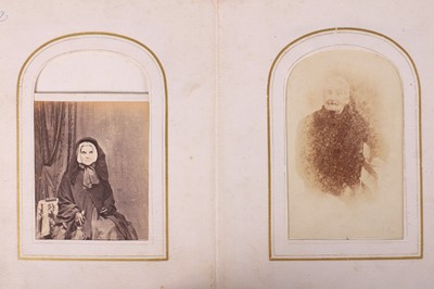 Lot 75 - CDV Album Mother Of Pearl