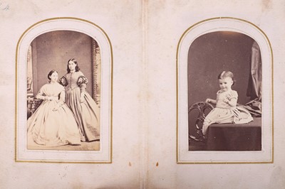 Lot 75 - CDV Album Mother Of Pearl