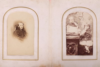 Lot 75 - CDV Album Mother Of Pearl