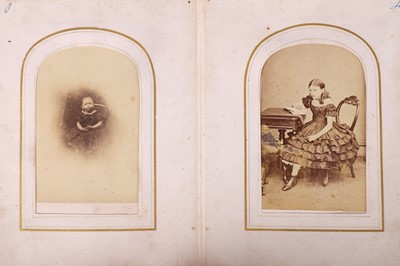 Lot 75 - CDV Album Mother Of Pearl