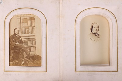 Lot 75 - CDV Album Mother Of Pearl