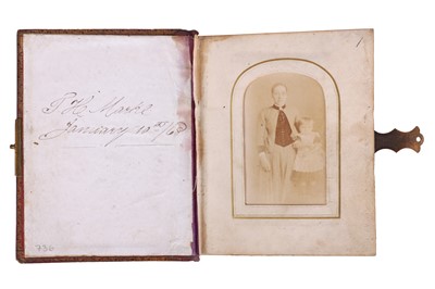 Lot 75 - CDV Album Mother Of Pearl