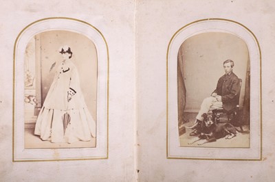 Lot 75 - CDV Album Mother Of Pearl