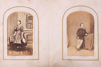 Lot 75 - CDV Album Mother Of Pearl