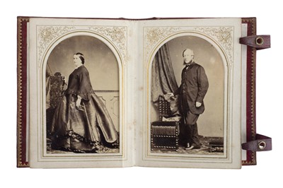 Lot 76 - Fine CDV Album c1860s