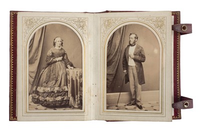 Lot 76 - Fine CDV Album c1860s
