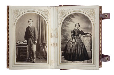 Lot 76 - Fine CDV Album c1860s
