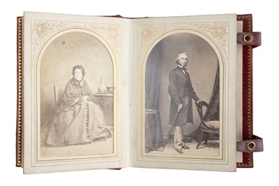 Lot 76 - Fine CDV Album c1860s