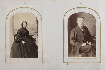 Lot 77 - CDV Album Miscellaneous (100 CDVs)