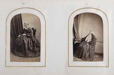 Lot 77 - CDV Album Miscellaneous (100 CDVs)