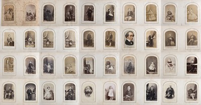 Lot 77 - CDV Album Miscellaneous (100 CDVs)