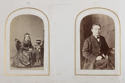 Lot 77 - CDV Album Miscellaneous (100 CDVs)