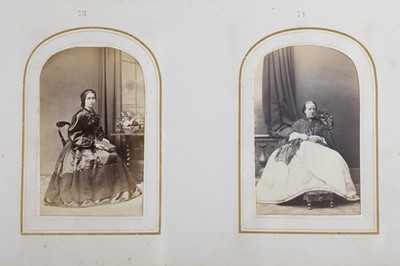 Lot 77 - CDV Album Miscellaneous (100 CDVs)